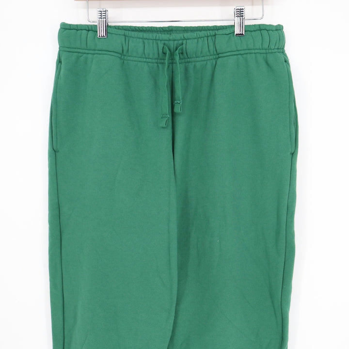 American Giant Classic Sweatpants Women's M Green Cotton Fleece Drawstring Waist