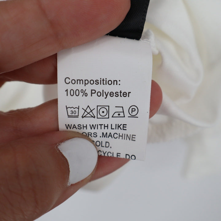 Shein Curve 4XL Burgundy White Striped Quarter Zip Colorblock Sweatshirt Ring