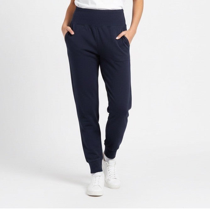 Athleta Salutation Jogger Legging Womens Small Navy Stretch High Waist Active