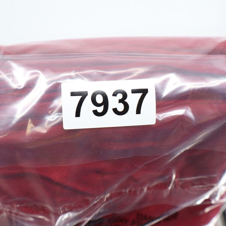 Naked Wardrobe Red Bodycon Maxi Skirt Size Medium Stretch Viscose