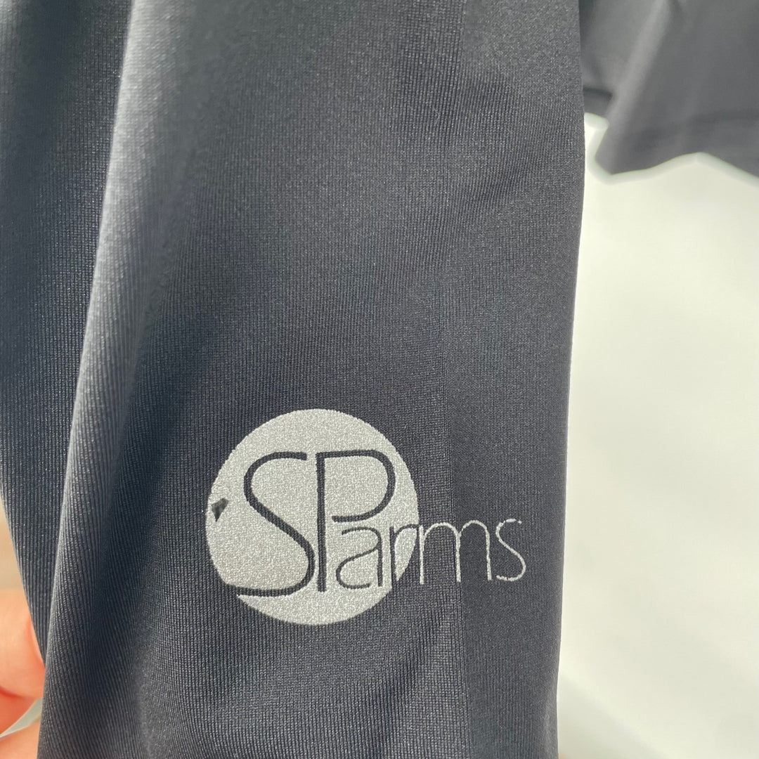 SP Arms Black Mock Neck Long Sleeve Sun Protection Body Warm UPF 50+ Shirt