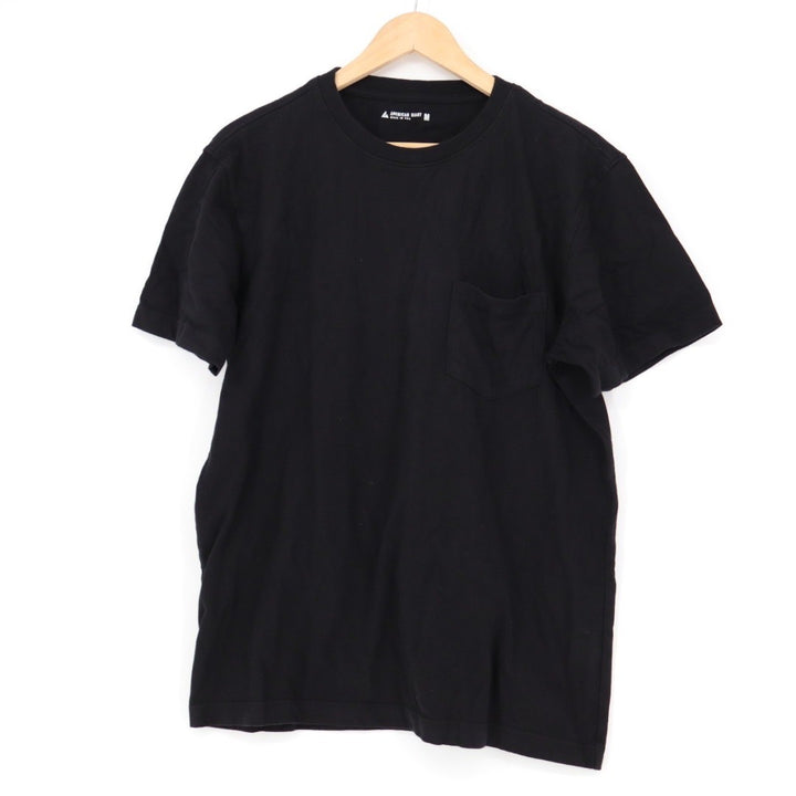 American Giant Black Cotton Pocket T Shirt Mens Size M Made in USA
