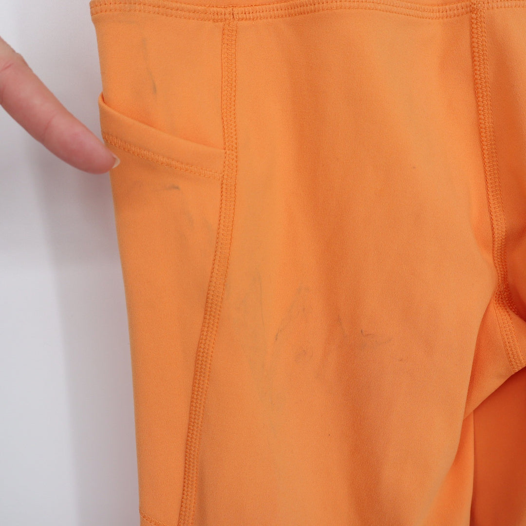 DSG Womens Momentum 7/8 Leggings High Rise Pockets Vintage Orange Small NWT