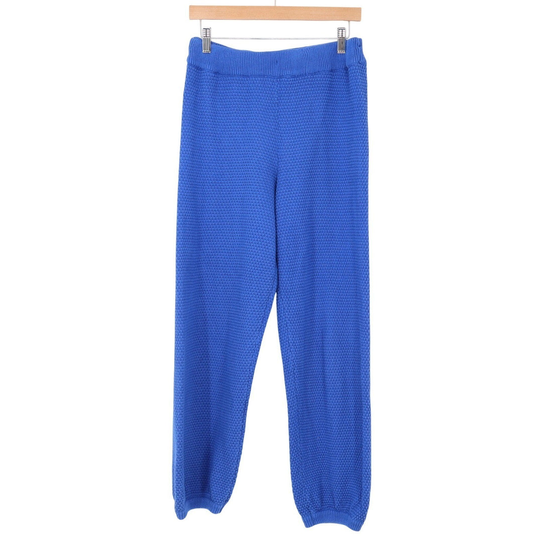 Free People 2-Piece Set Womens S Beach Cardigan Pants Blue Textured Excellent