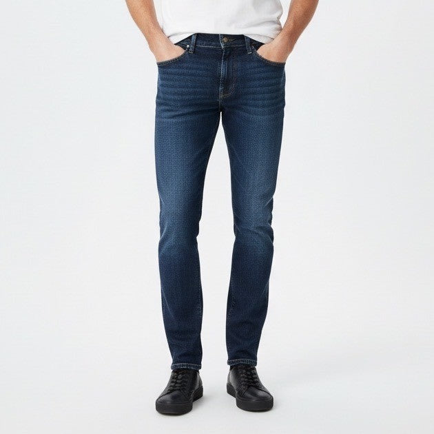 Lucky Brand Mens Jeans Dark Wash Slim Fit Cotton Blend Coolmax Lycra Size 30x32