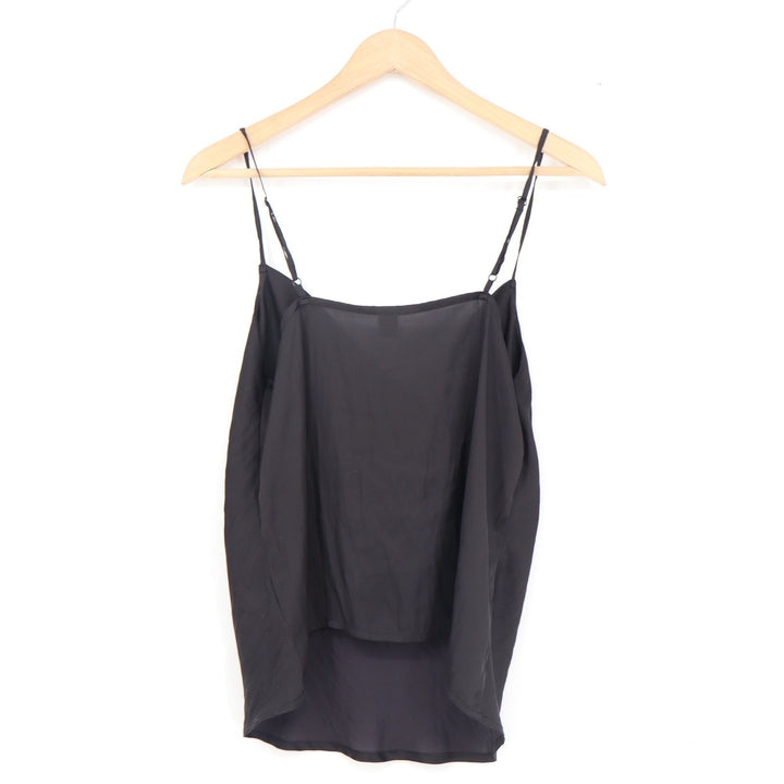 Old Navy Womens Black Cowl Neck Camisole Top Adjustable Straps Size M