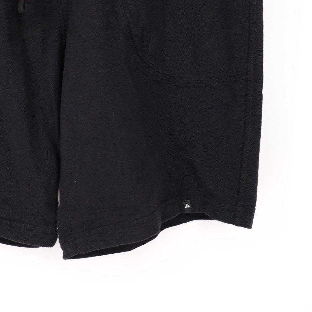 American Giant Black Cotton Sweat Shorts Mens XL Made in USA Casual Lounge