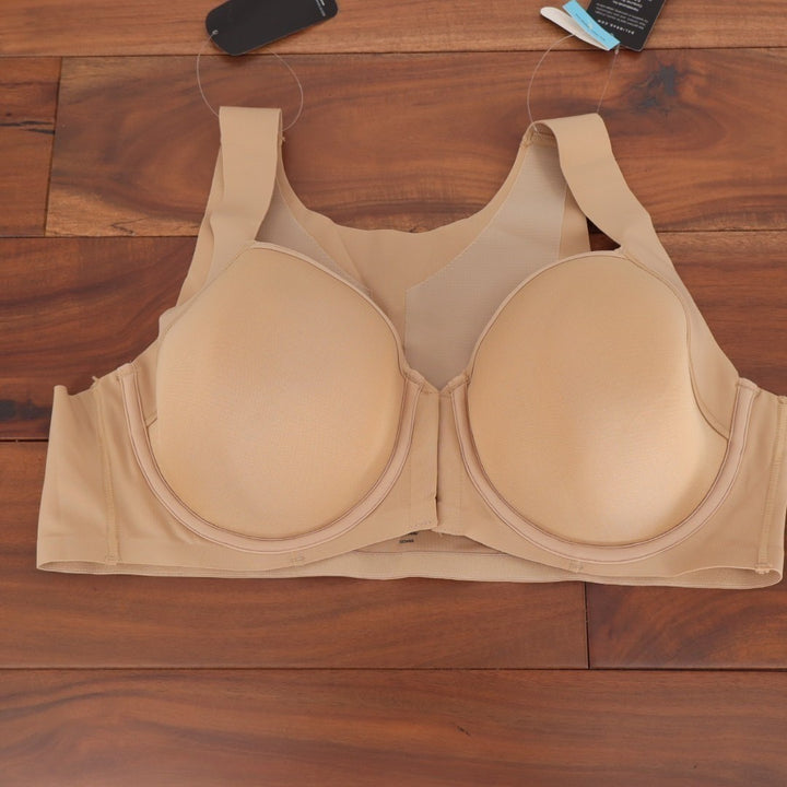 Bali One Smooth U Posture Support Bra Womens 38C Beige Eversmooth Back Underwire