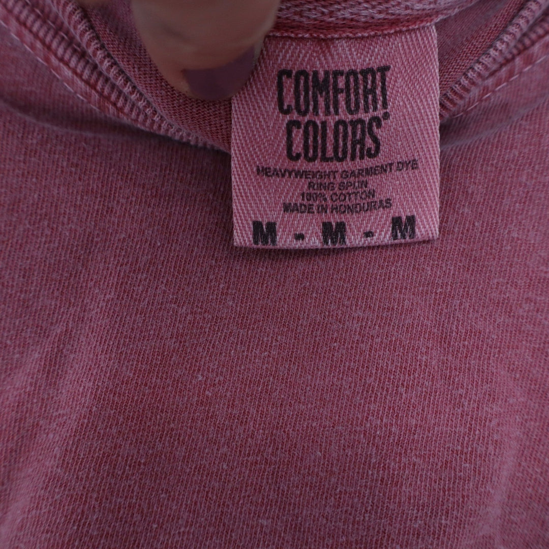 Comfort Colors West Kill Brewing Teddy the Brewery Cat Long Sleeve Shirt Red M