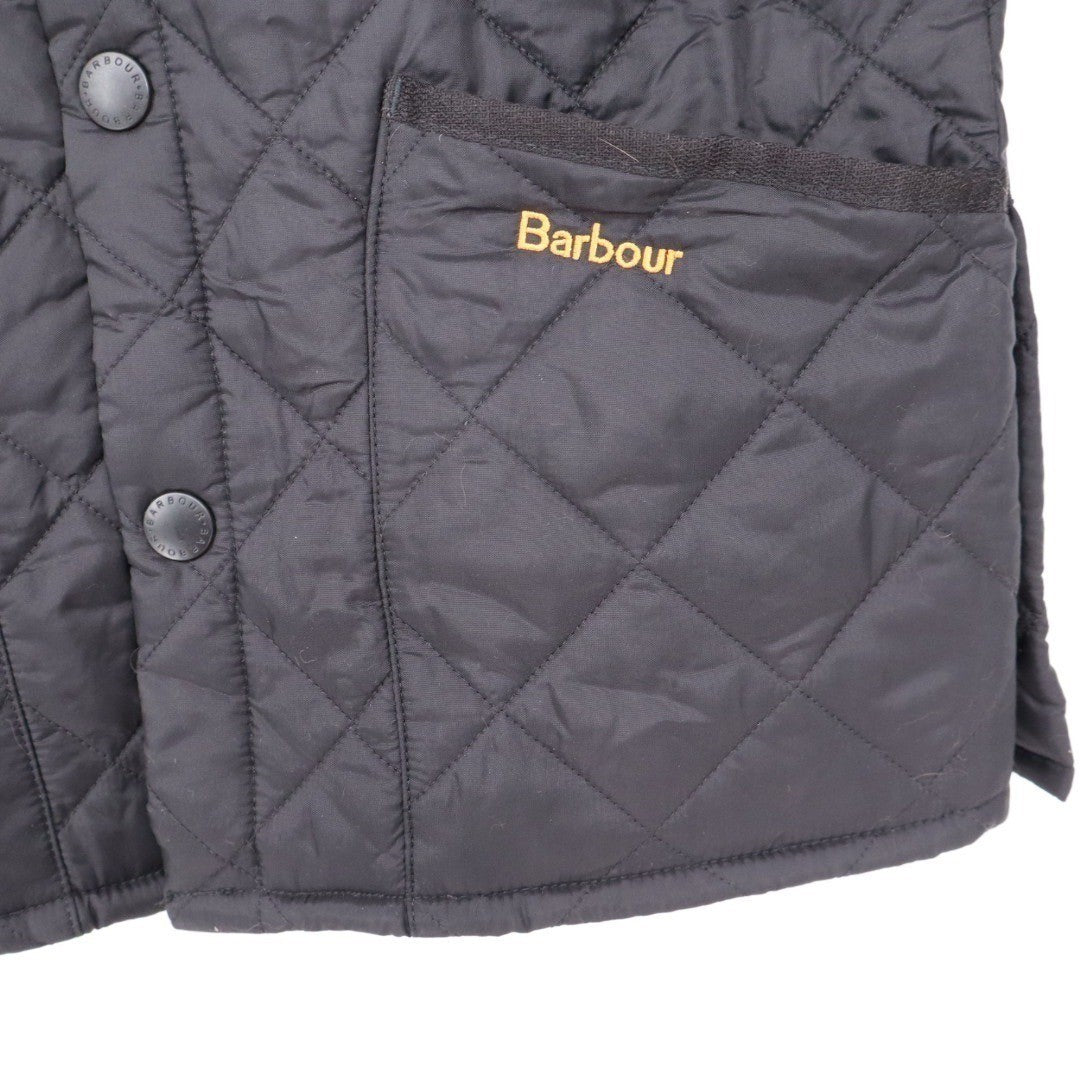 Barbour Children Liddesdale Quilted Jacket Black Size S