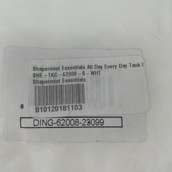 Shapermint Essentials All Day Every Day Tank Cami White Size S P