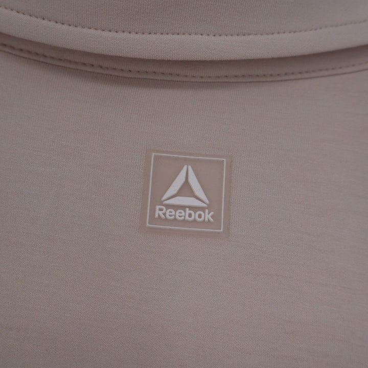 Reebok Team Player Polo Dress Pumice Stone Beige Sleeveless Mini M