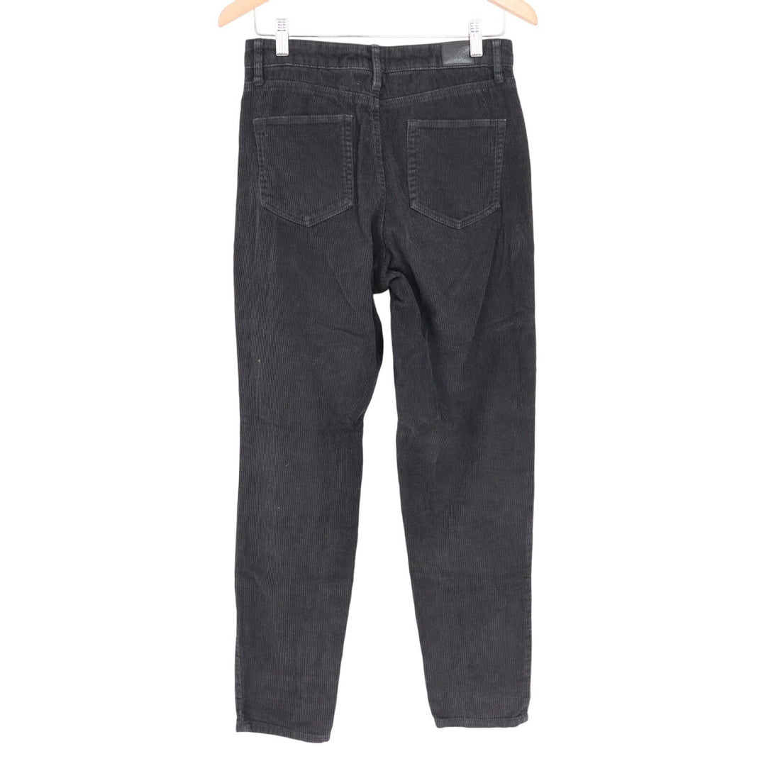 Urban Outfitters BDG High Rise Mom Corduroy Pants Womens 27 Black Relaxed Fit