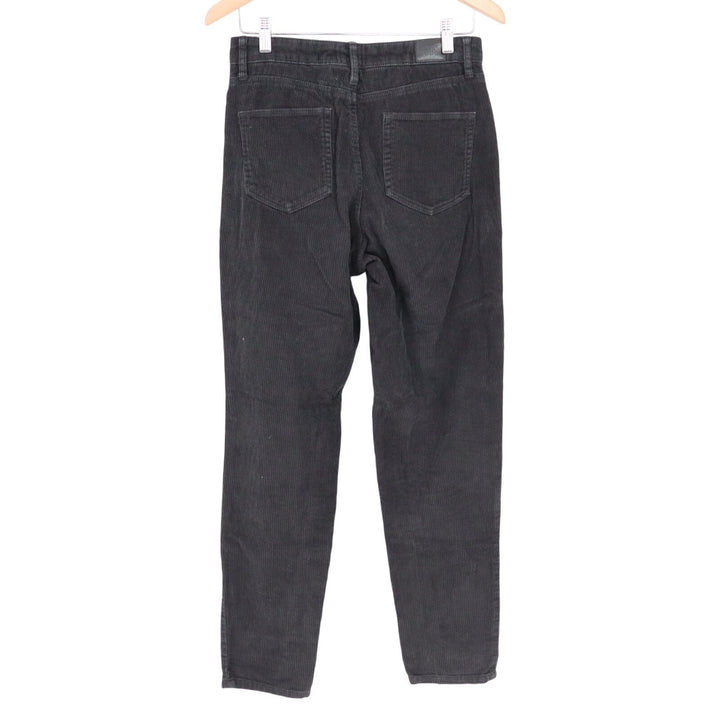 Urban Outfitters BDG High Rise Mom Corduroy Pants Womens 27 Black Relaxed Fit