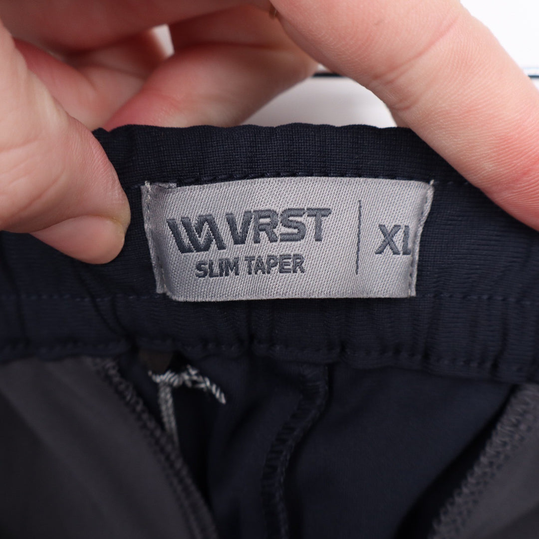 VRST Mens Limitless Slim Taper Pant Dark Navy Blue XL Stretch NEW