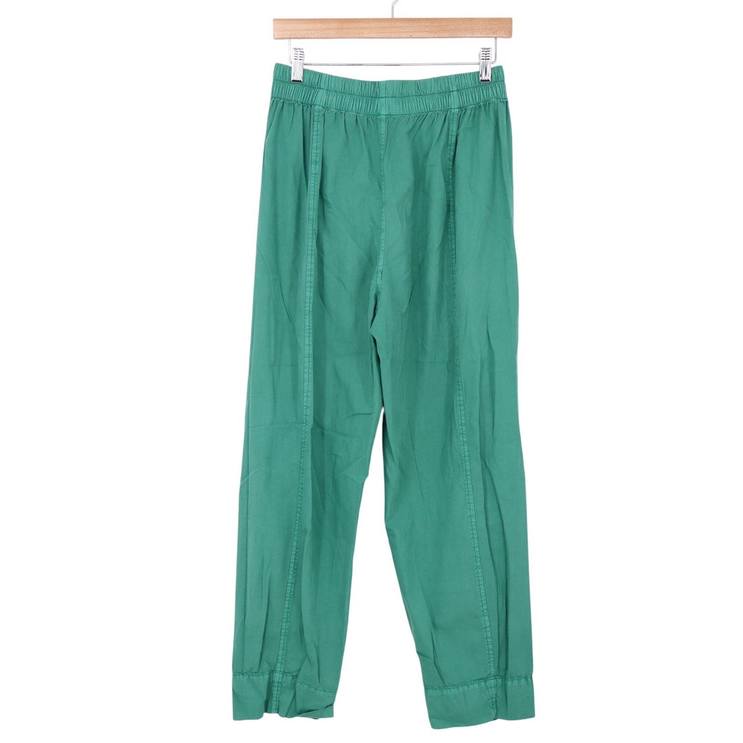 Free People Pants Womens XS Jogger Harem Green Seam Detail Excellent