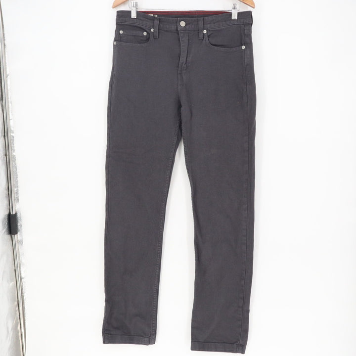 American Giant Roughneck Jeans Womens 30X32 Charcoal Gray Stretch Straight Leg