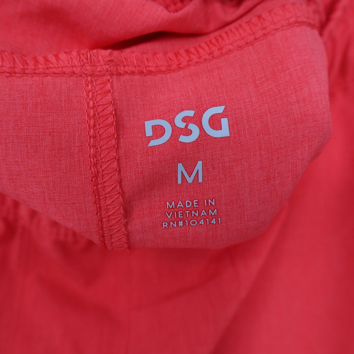 DSG Mens 8" Agility Short Cabana Coral Heather Orange Pink Medium