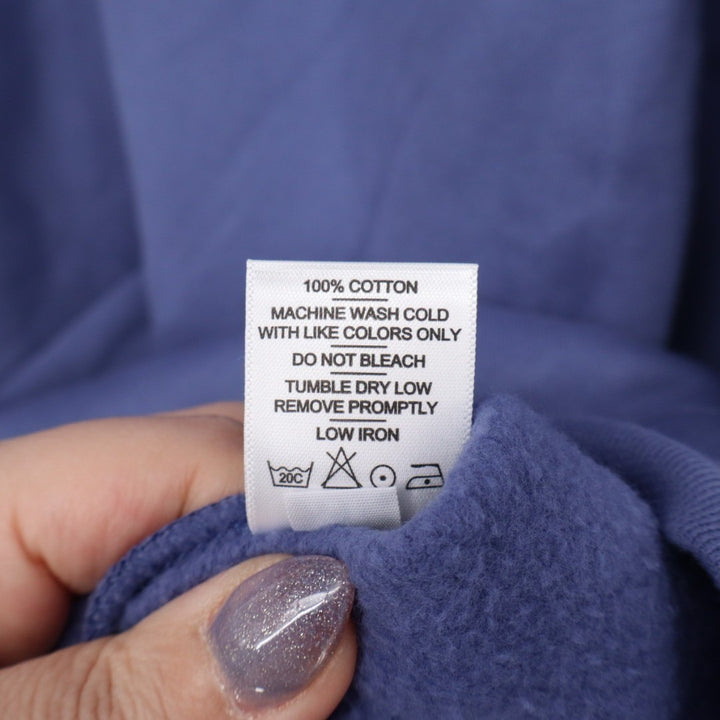 American Giant Midweight Sweatshirt Mens XL Blue Cotton Fleece Raglan Sleeve