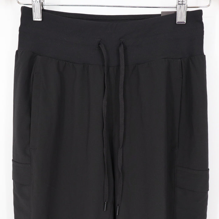 CALIA TrueLight Cargo Jogger Pants Womens XS Pure Black New