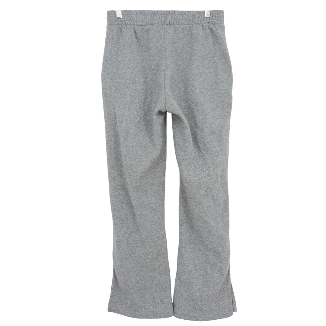 Downtown Motion Women's Gray Heathered Side Slit Sweatpants Joggers Large