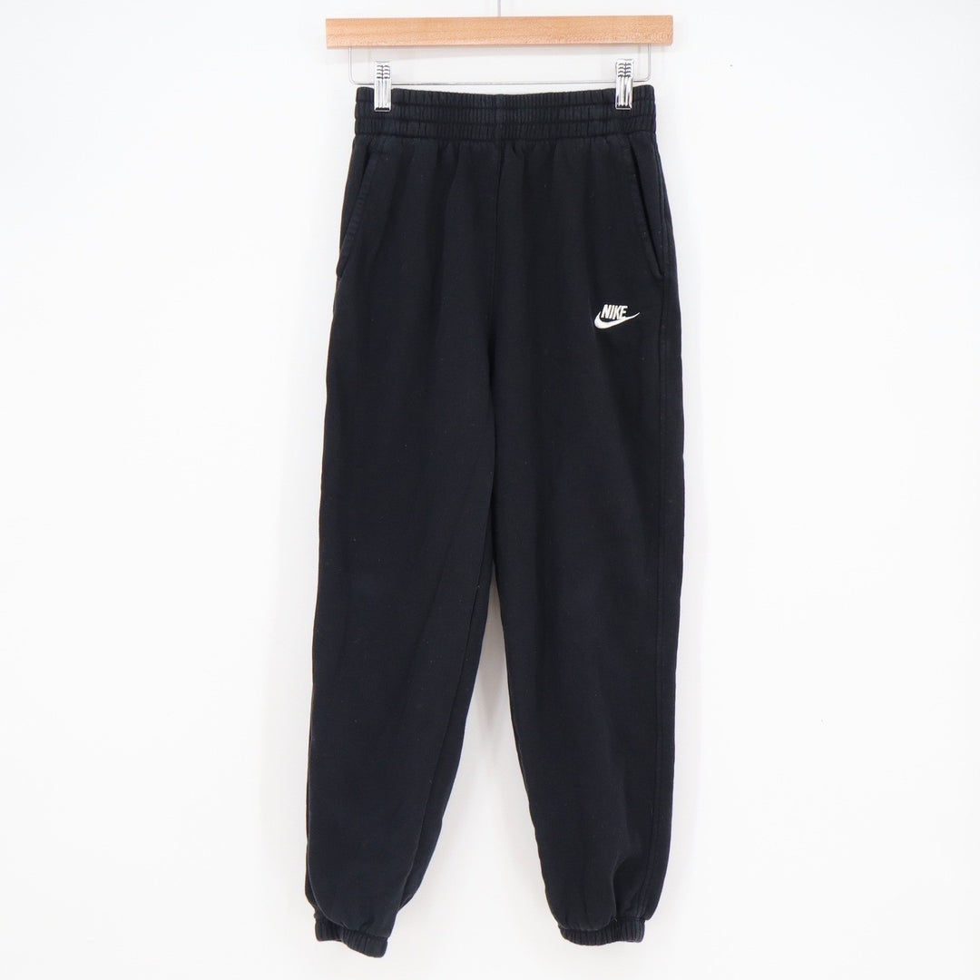Nike Sportswear Essential Fleece Joggers Black Sweatpants Womens Medium