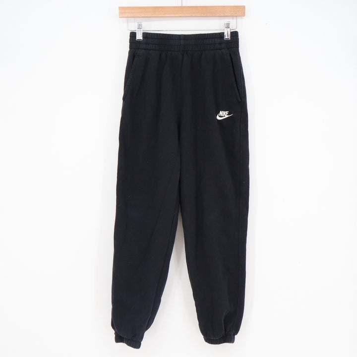 Nike Sportswear Essential Fleece Joggers Black Sweatpants Womens Medium