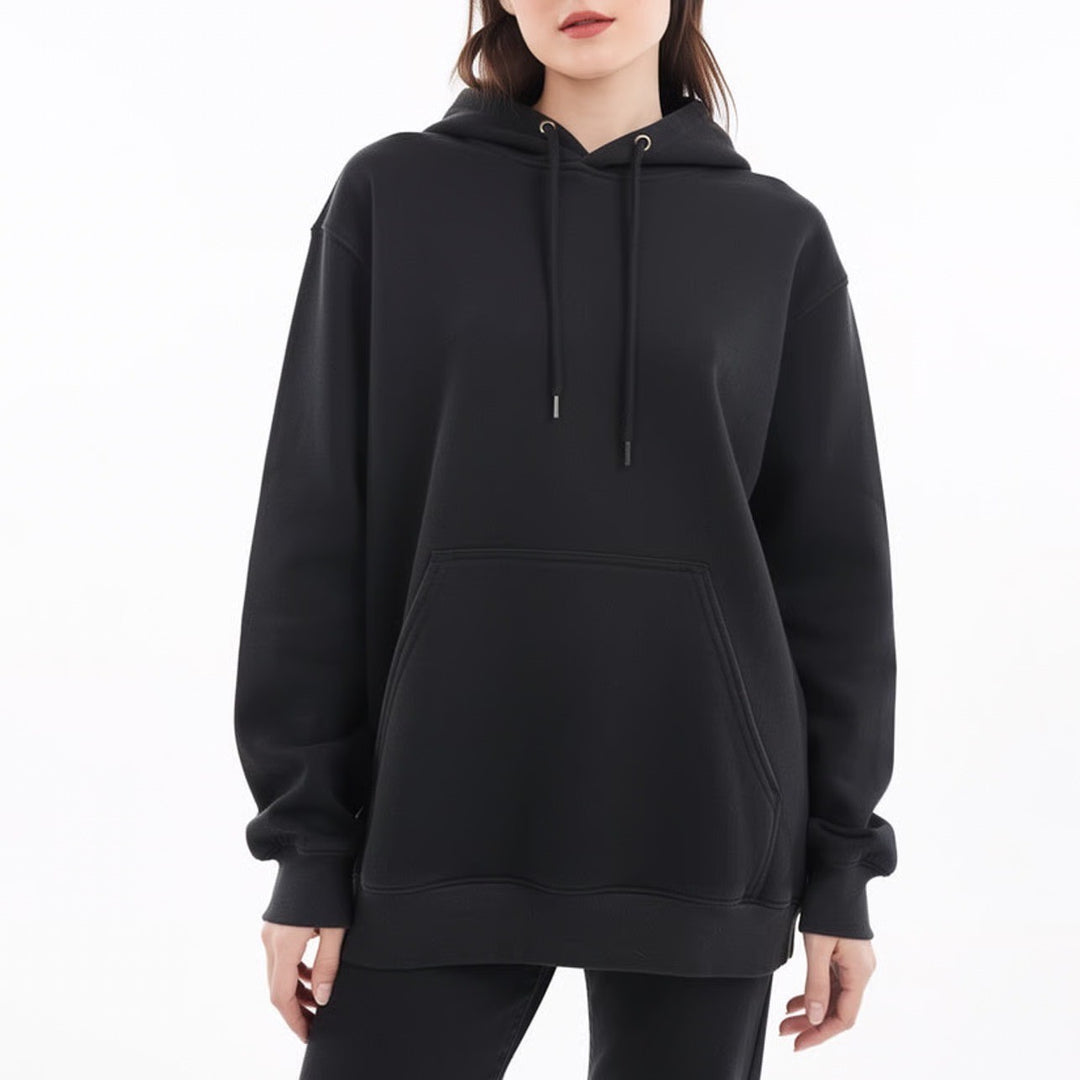 Carhartt Iconic Sweatshirt Men XL Black Cotton Logo Hooded Original Fit Pullover
