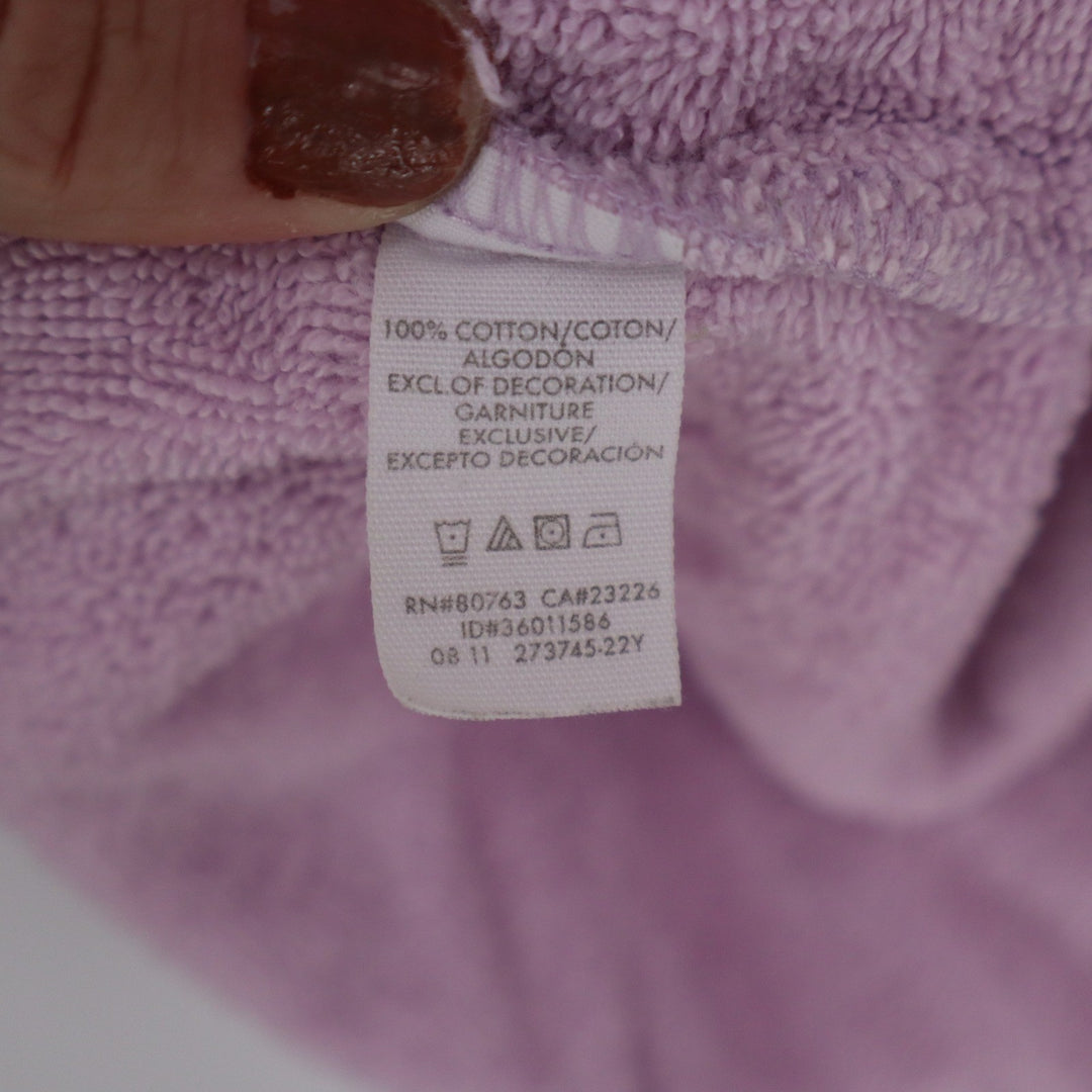 Victoria's Secret Purple Cotton Terry Cloth Belted Bathrobe Medium
