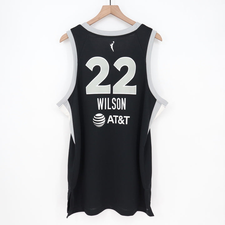 Nike Las Vegas Aces A'ja Wilson 22 Explorer Edition WNBA Jersey Black XL