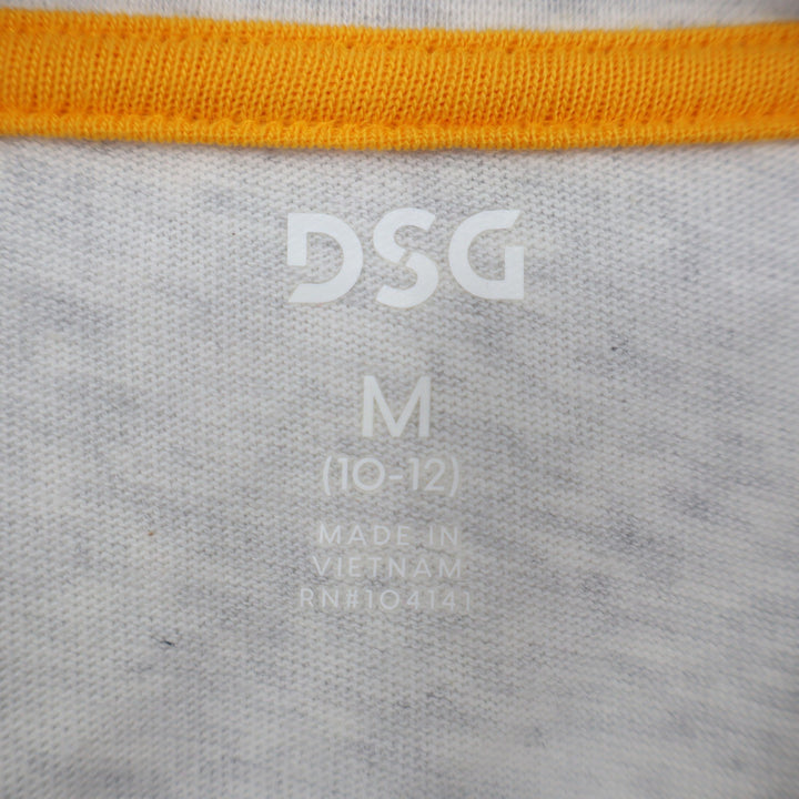 DSG Boys Brooklyn Phys Ed Tiger Graphic T-Shirt Heather Gray Size M 10-12