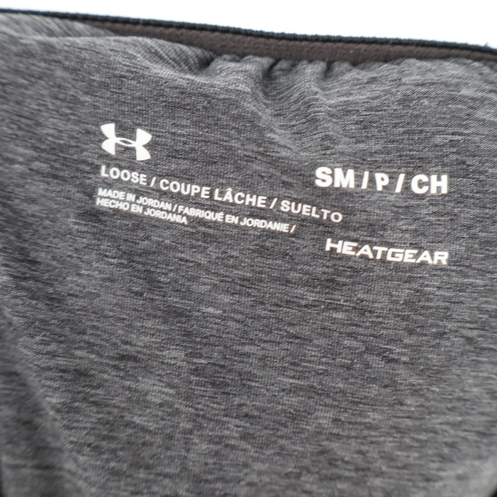 Under Armour Mens HeatGear Loose Fit Athletic Shorts Gray Heathered Small