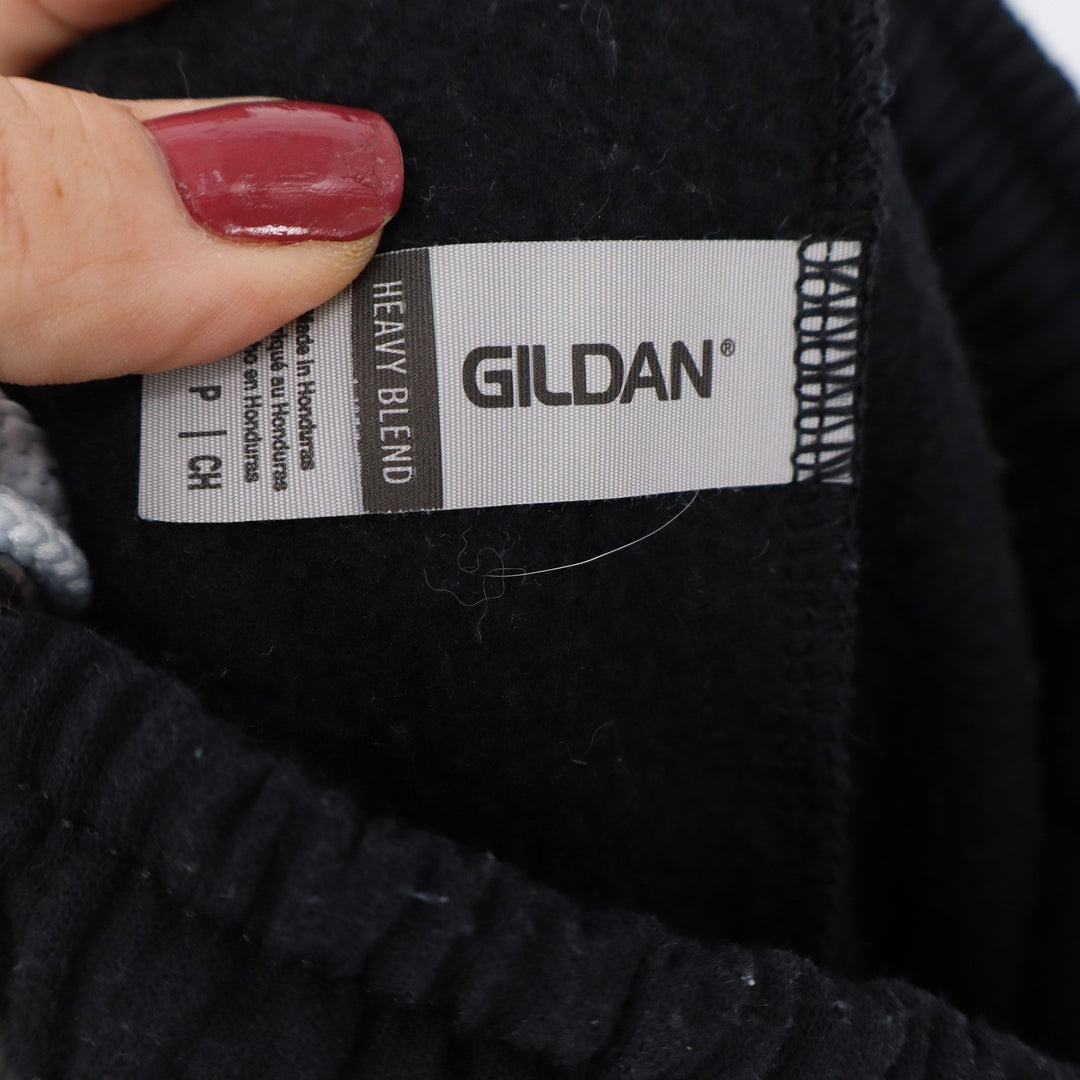 Gildan Sweatpants Unisex S Heavy Blend Black REB 11.NINE.2024 Graphic Excellent