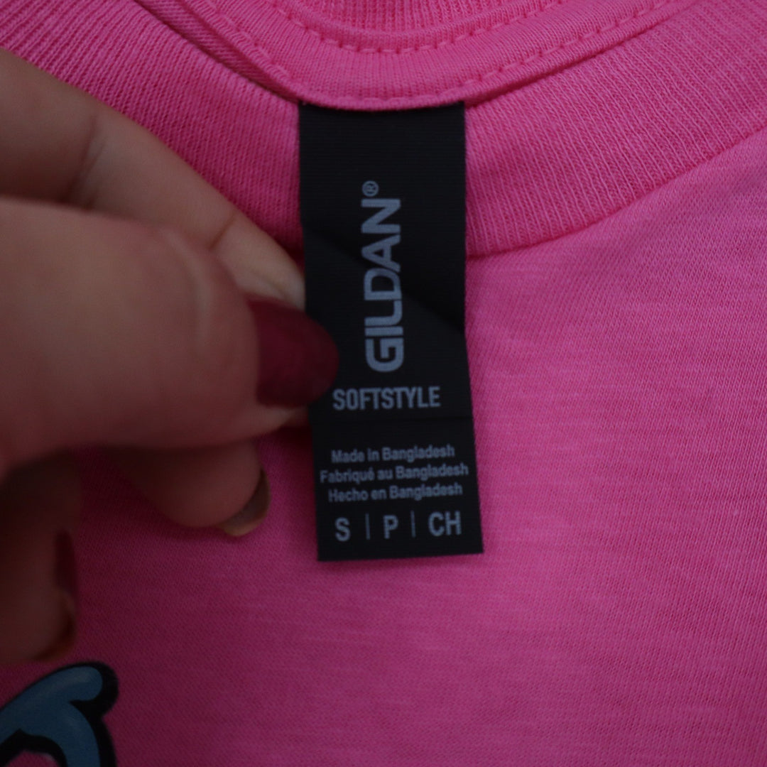 Gildan Softstyle We Own the 80s Graphic T-Shirt Pink Small Decade 80 Residency