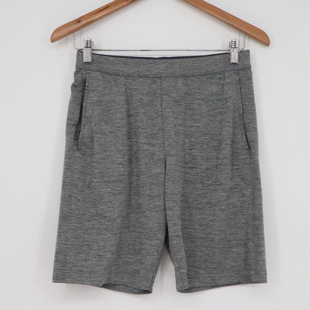 Uniqlo Mens Ultra Stretch Active Shorts Heather Gray Size S