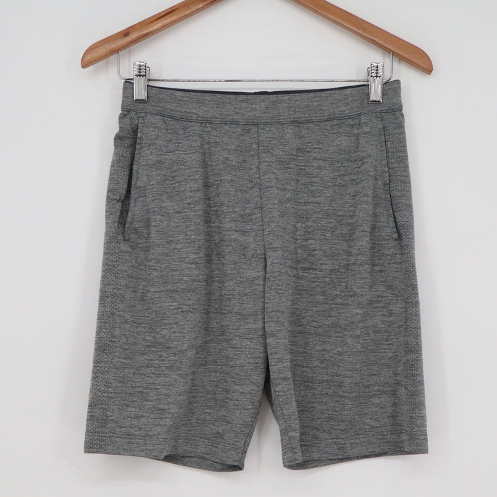 Uniqlo Mens Ultra Stretch Active Shorts Heather Gray Size S