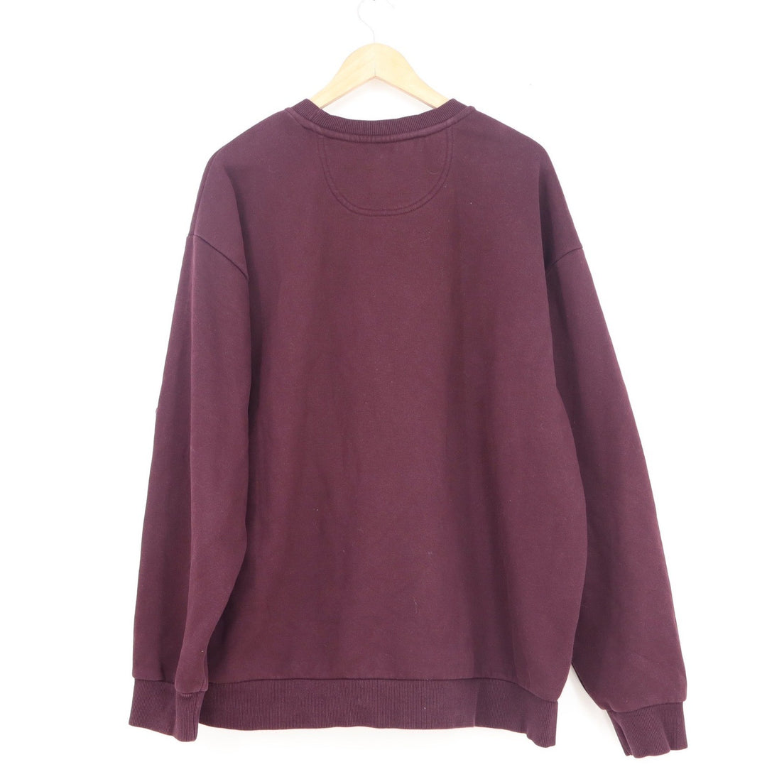 District VIT Heavyweight Maroon Crewneck Sweatshirt Lyons & Associates Mens XL