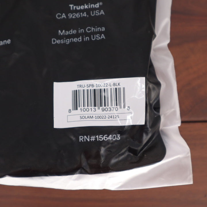 Truekind Daily Comfort Wireless Shaper Bra Women's Large Black Full Coverage
