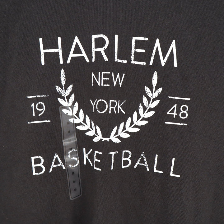 DSG Girls Medium 10-12 Harlem New York Basketball Graphic Tee Black