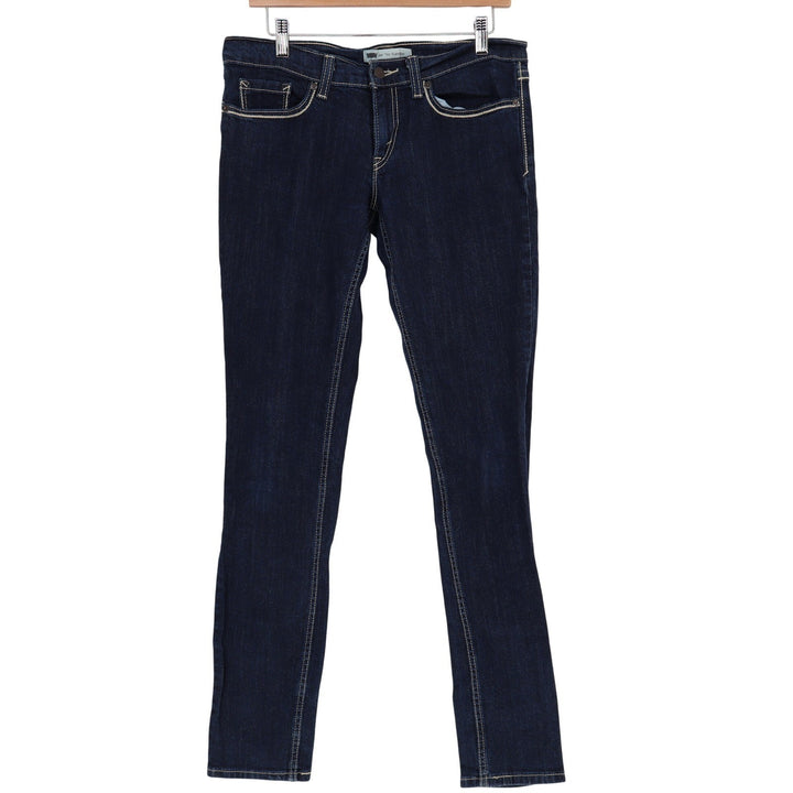 Levis 524 Too Superlow Skinny Jeans Dark Wash Indigo W29 L34