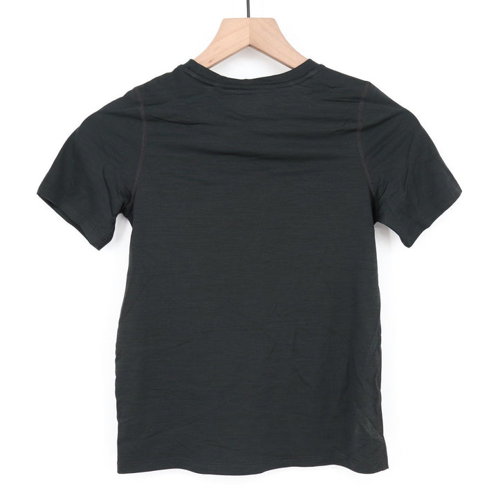 DSG Boys Movement Tee Pure Black Short Sleeve Performance Shirt Size S