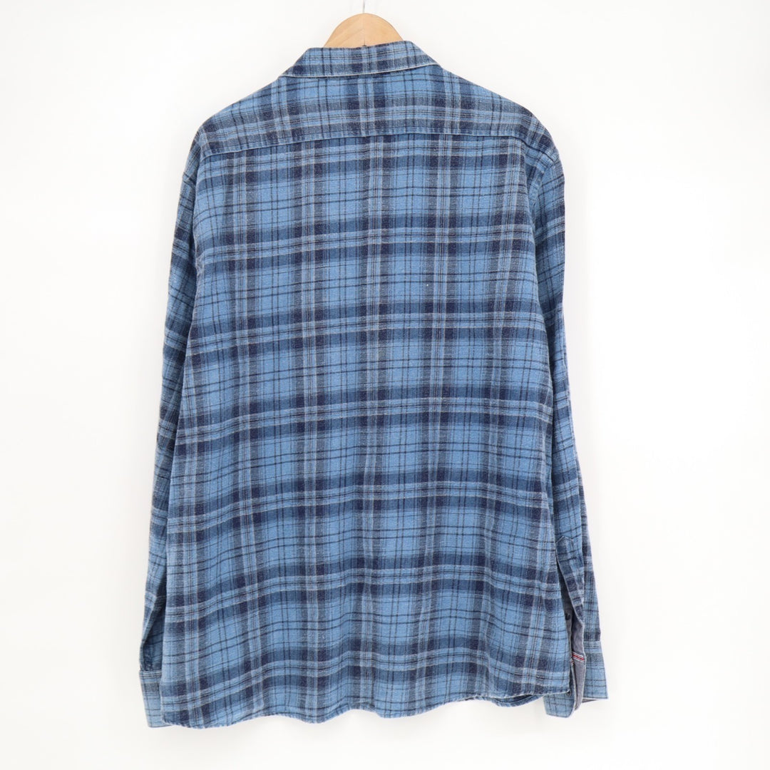 Flag & Anthem Desert Son Flannel Shirt Mens 2XL Multi Plaid Cotton Button Up