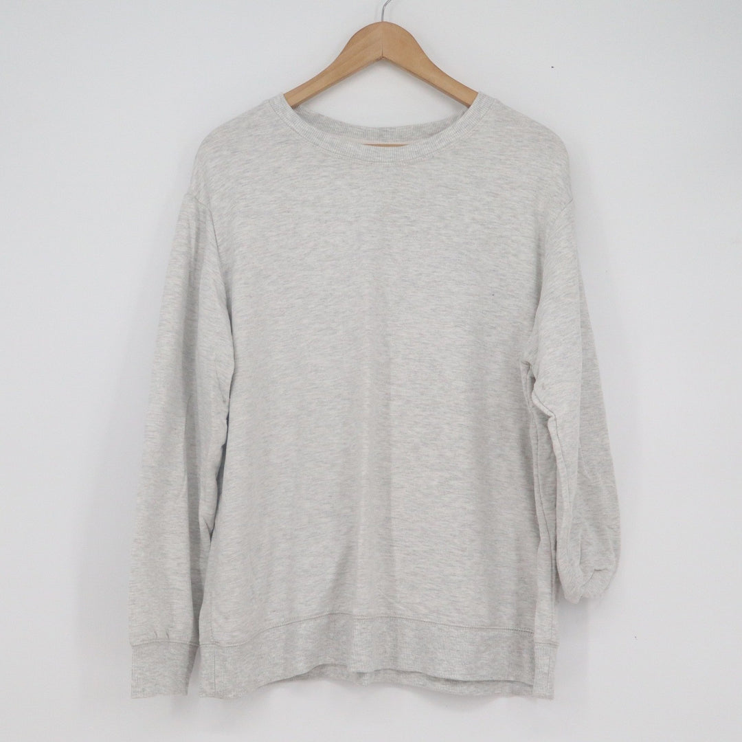Stars Above Womens XXL Gray Beautifully Soft Fleece Crewneck Sweatshirt