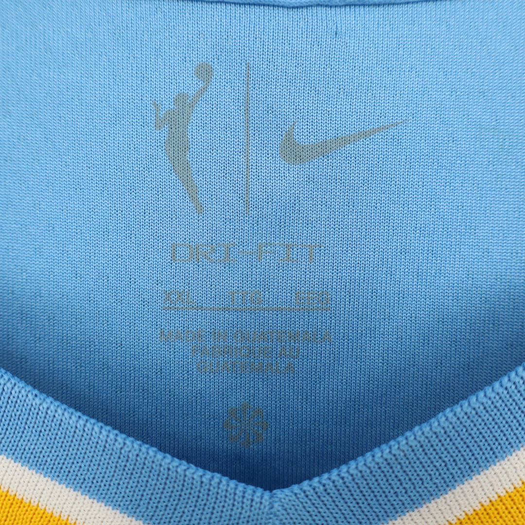 Nike Chicago Sky Angel Reese 5 Explorer Edition WNBA Jersey Black XXL