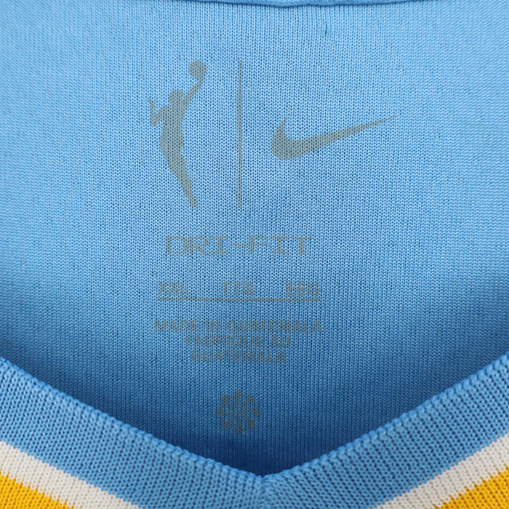 Nike Chicago Sky Angel Reese 5 Explorer Edition WNBA Jersey Black XXL