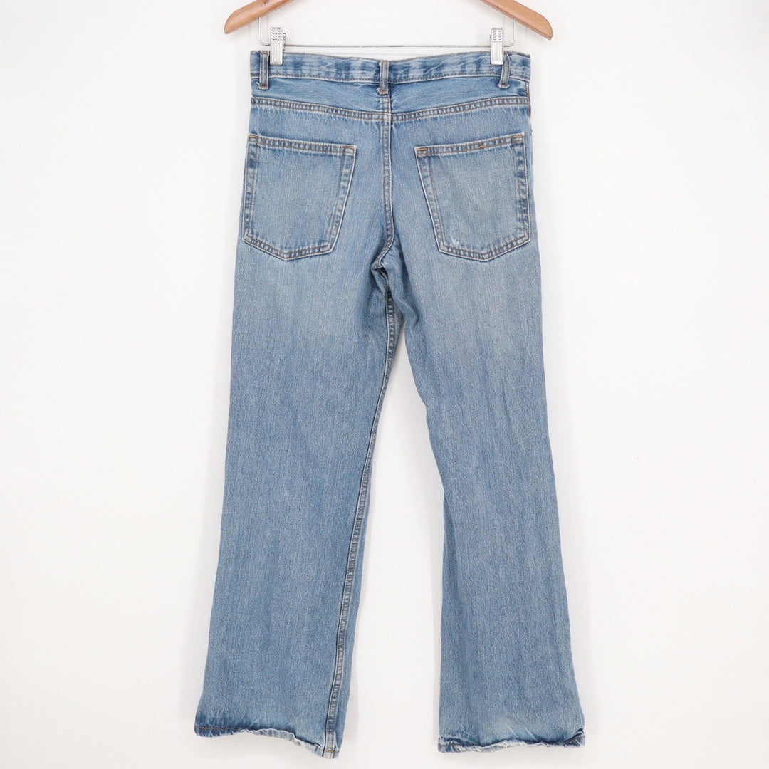 Cherokee Boys Distressed Bootcut Jeans Light Wash 100% Cotton Size 16