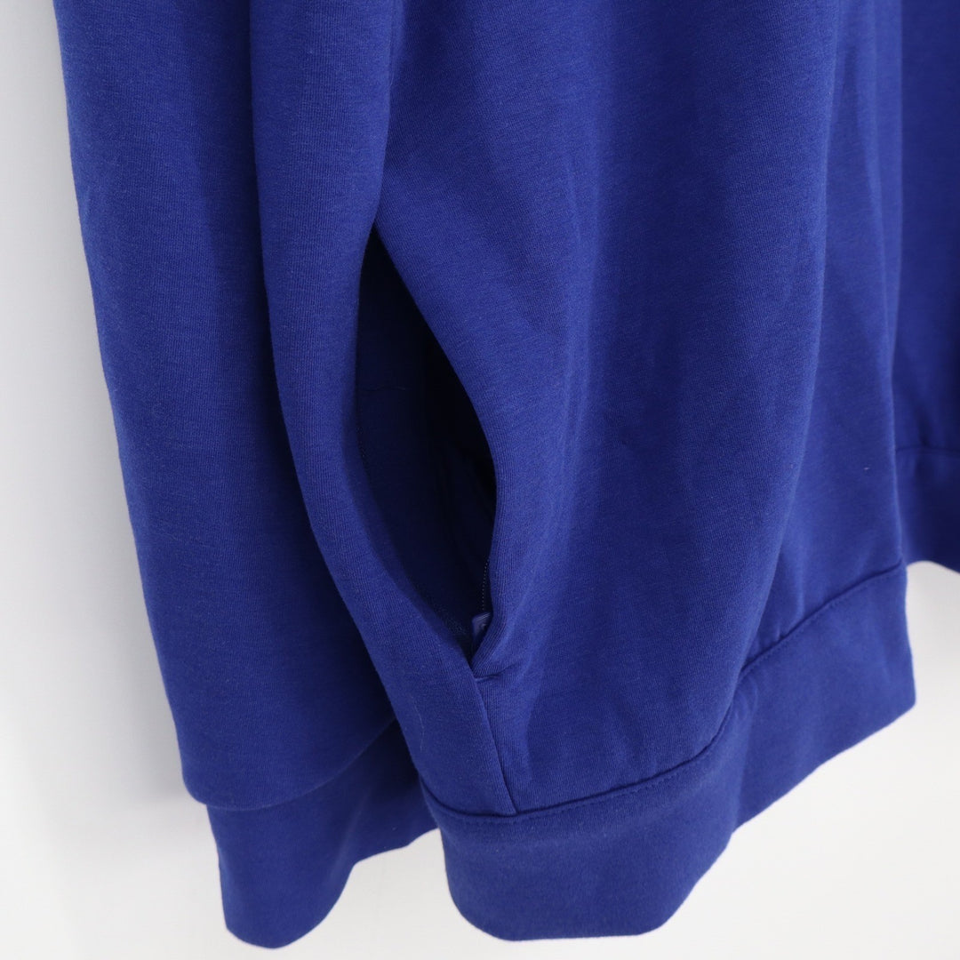 Nike Mens 24.7 Dri-FIT Quarter Zip Training Pullover Blue Large