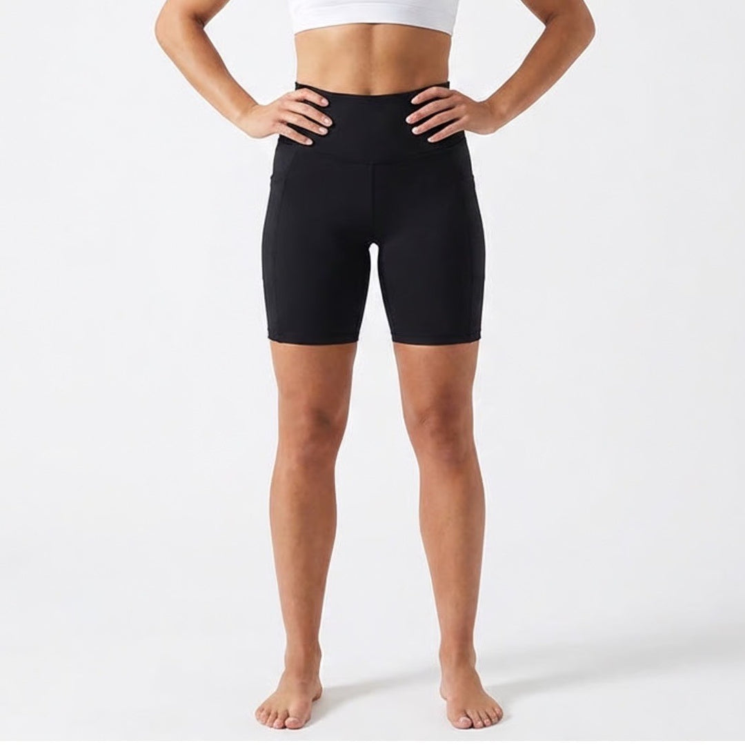 DSG Ultra High-Rise 7 Inch Bike Shorts with Pockets Black XS