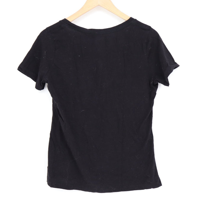 Philadelphia Eagles T-Shirt Women Large Black New Era It's A Philly Thing V-Neck