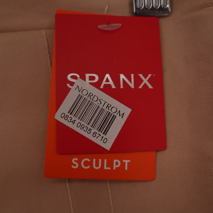 Spanx Sculpt High Waisted Mid Thigh Shaper Nude Beige Large KL00746 NEW